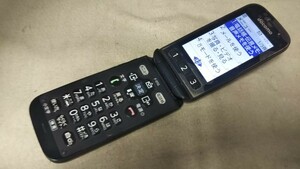 DG4666 docomo FOMA らくらくホン F-01G FUJITSU 富士通 ガラケー 折畳式 簡易動作確認＆簡易清掃＆初期化OK 判定○ 現状品 送料無料　