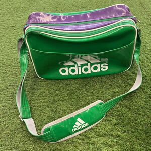 【中古品】adidas エナメルバッグ 41×28×16cm