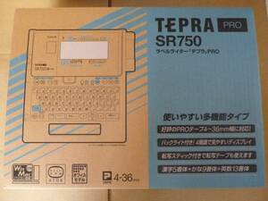 新品未開封 テプラ プロ SR750　カラーテープ６本セット 送料込