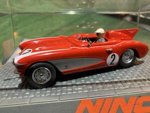 未開封未使用 Ninco slot car 1/32 corvette speed recordニンコ スロットカー コルベット スピードレコード