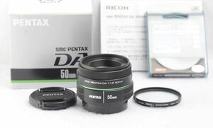 ■美品■ペンタックス PENTAX smc PENTAX-DA 50mmF1.8 【元箱・おまけ付き】　#604-079-0426