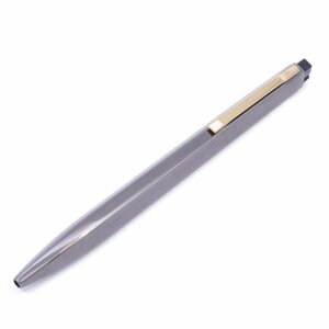 【訳あり品】MONTBLANC モンブラン レオナルド ボールペン グレー系×ゴールド【いおき質店】