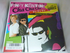 EPA4412　フィンツィ・コンティーニ FINZY KONTINI　/　チャチャチャ CHA CHA CHA　/　国内盤7インチEP 盤良好