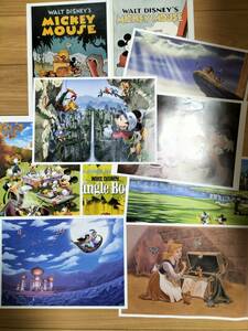 読売新聞 額絵シリーズ ディズニー　キャラクター　アートコレクション　10枚　かわいい　綺麗