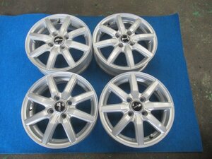 SIBILLA 14インチ アルミホイール 14X4.5J +45 PCD100 4H 4穴 中古