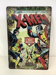 アメコミブリキ看板(X-MAN)0008 アメ雑 アメリカン雑貨 アメリカ雑貨