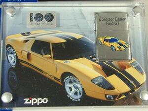 Zippoフォード100周年「Ford　GT」100TH 限定パネル付アメ車 2002