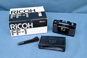IO2526 マニア所有品 RICOH リコー FF-1 コンパクトフィルムカメラ COLOR RIKENON 1：2.8 35mm