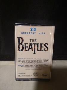 C8996　カセットテープ　The Beatles 20 Greatest Hits　TC-SV-12245　Philippines　フィリピン版