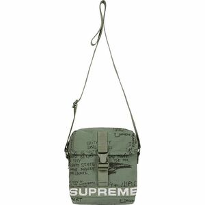 【新品未使用】 23SS 新品 SUPREME シュプリーム FIELD SIDE BAG ショルダーバッグ 鞄 かばん GONZ OLIVE ゴンズ オリーブ 即決早い者勝ち