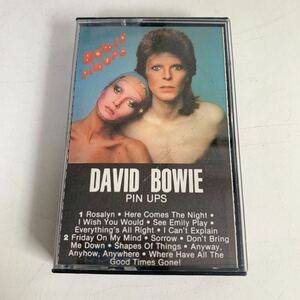 DAVID BOWIE デヴィッドボウイ PIN UPS カセットテープ 現状品