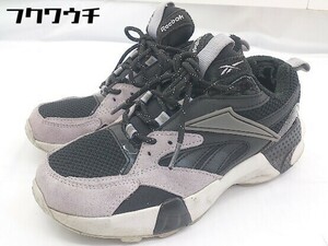 ◇ Reebok リーボック Aztrek Double Mix Shoes FU7879 スニーカー シューズ サイズ23.5cm ブラック グレー レディース