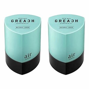 【即発送】【まとめ買い】 GREACH(グリーチ) ナチュラルルーズ ヘアワックス 80g ブルー 2個セット