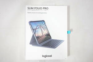 【新品】 ロジクール logicool SLIM FOLIO PRO for iPad Pro 11インチ (第1、第2世代)キーボード一体型ケース グラファイト iK1174A
