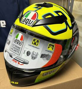 新品未使用 AGV K3 SV WINTER TEST 2012 バレンティーノ ロッシ レプリカ ASIAN FIT