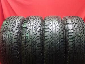 中古タイヤ 265/70R16 112H 4本セット ヨコハマ ジオランダー A/T G015 9.5分山 ランドクルーザー プラド サーフ パジェロ