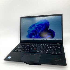 1円スタート 第8世代 Lenovo 7th Generation7 ThinkPad X1 Carbon Core i7 8565U 16GB SSD 512GB 14インチ 保証付き フルHD (1920×1080）