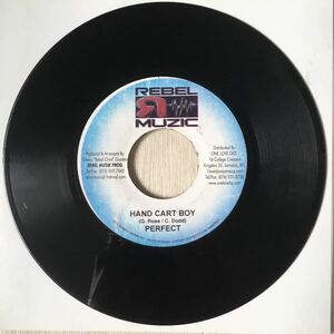 Perfect - Hand Cart Boy / Reggae Dancehall Foundation Dub Rasta / Alton Ellis リメイク / 45RPM 7インチレコード