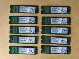 SAMSUNG　SSD　CM871　128GB　MZNLF128HCHP(M.2 2280) 10個セット　
