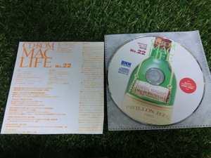 ★MAC LIFE/No22/当時もの/CD-ROM ★希少/資料★