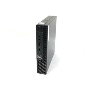 K6042378 DELL OptiPlex 3070 Micro 1点【通電OK、本体のみ、AC欠品】