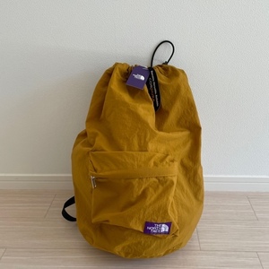 NORTH FACE PURPLE LABEL NN7252N CORDURA Ripstop Knapsack イエロー パープルレーベル ナップサック ナナミカ 銭湯 サウナ nanamica新品