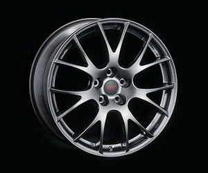 【ＳＵＢＡＲＵ・ＷＲＸ】ＳＴＩ19インチ アルミホイール(BBS) (ダークシルバー）WRX STI用【スバル部品】★ST28100ZR570