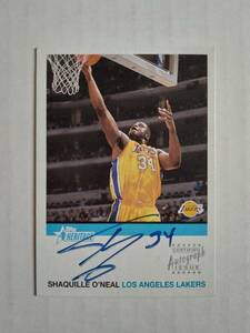 SHAQUILLE O’NEAL（レイカーズ）2001 Topps　直筆サインカード（直書き）