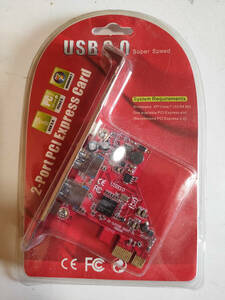 【新品未使用品】増設USB3.0　Super Speed 拡張ボード