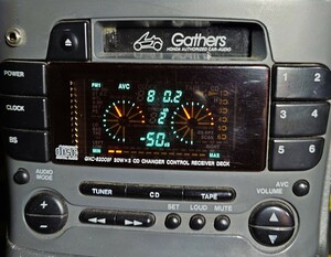 ホンダ　ビート　スカイサウンドコンポ　40W GXC-8200SF AUX追加仕様　カセットレス Gathers