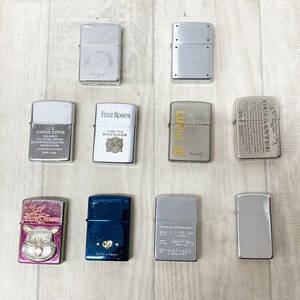 1円スタート激レア ZIPPO ジッポー ジャグラー ハート ルパン三世 スリム FOURROSES オイルライター まとめ 10点セット 30417 11-2