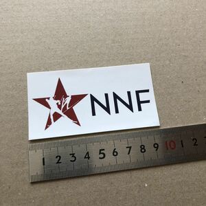 送料無料 ★即決 NNF ステッカー ★ ナショナル ノルディック SKI スキー シール デカール アウトドア スノーボード