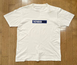 ■THE PARK-ING GINZA 美品 2.6 COLOR BAR Tシャツ WH-M 藤原ヒロシ FRAGMENT