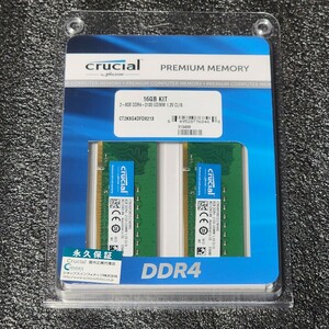 CRUCIAL DDR4-2133MHz 16GB (8GB×2枚キット) CT8G4DFD8213.C16FAR2 動作確認済み デスクトップ用 PCメモリ 