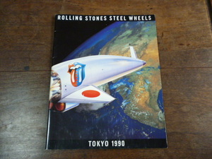 Japan Concert Pamphlet / ローリング・ストーンズ Rolling Stones / 1990年来日パンフ★２点おまけ １:半券 ２:ストーンズカード申込書　