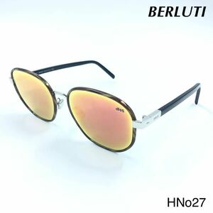 BERLUTI Sunglasses ベルルッティ BL40006U 17U サングラス　新品未使用　アイウェア　ミラーレンズ