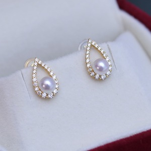 ピアス パール 本真珠 淡水パール 4mm-5mm パールピアス 卒業式 真珠 ピアス 普段使い パール 冠婚葬祭 入学式 結婚式 パーティー zed62