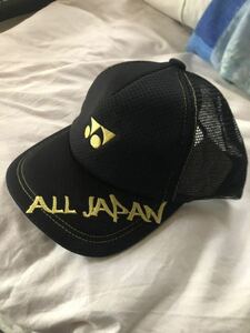 限定　超限定品　 最新　オールジャパン　ALL JAPAN　YONEX　ヨネックス　限定キャップ 　2022夏　ブラック　　大会会場限定