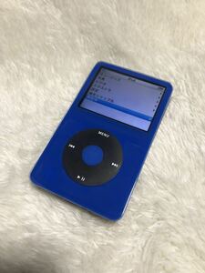 Apple iPod classic 第5世代 256GB 青　ブルーカラー　 カスタム HDD30GB→SD256GBに改造
