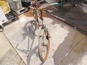 自転車 METRO 当時物 ジャンク品 レストアベース 部品取りに 昭和レトロ コレクション