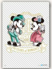 新品未開封 ミッキー　ミニー　購入特典 クリアファイル　一番くじ ミッキーマウス 90 YEARS of ROMANCE 90周年　ミニー