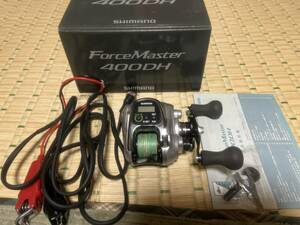 SHIMANO シマノ Force Master フォースマスター 400DH ダブルハンドル　タチウオ　タイラバ ジギング 船用 電動リール 釣り