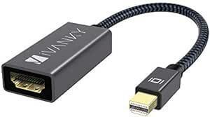 Mini DisplayPort-HDMI 変換アダプタ, iVANKY【1080P@60Hz/20cm】Minidisplayp