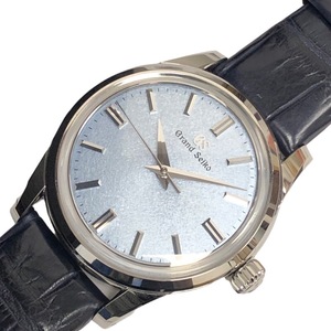 セイコー SEIKO Grand Seiko　エレガンスコレクション　季春 SBGW283 水色 ステンレススチール SS メンズ　腕時計 中古