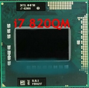 Intel Core i7-820QM SLBLX4C 1.73GHz 8MB 45W Socket G1 BY80607002904AK