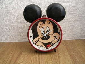 ミッキーマウス　目覚まし時計　