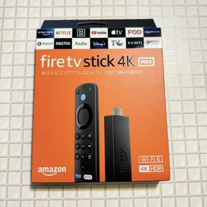 ★ 新品 未開封 ★ Amazon Fire TV Stick 4K Max Alexa対応音声認識リモコン付属 （第3世代）★ 断捨離放出 last 1品★
