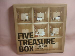 CD★送料100円★FIVE TREASURE　BOX　FTISLAND 4TH ALBUM