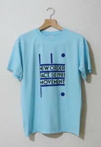 【新品】New Order Tシャツ Mサイズ Joy Division バンドTシャツ Factory ニューウェーブ ピーターサヴィル Peter Saville 80s