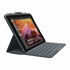 ロジクール iPad用 キーボード iK1053BK ブラック Bluetooth キーボード一体型ケース iPad 第5世代及び第6世　(shin